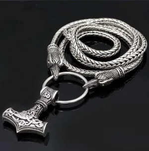 Huginn and Muninn Necklace