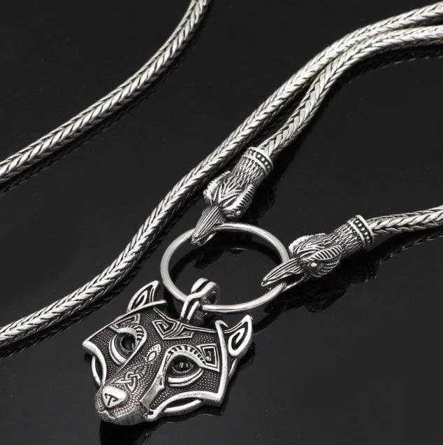 Huginn and Muninn Necklace