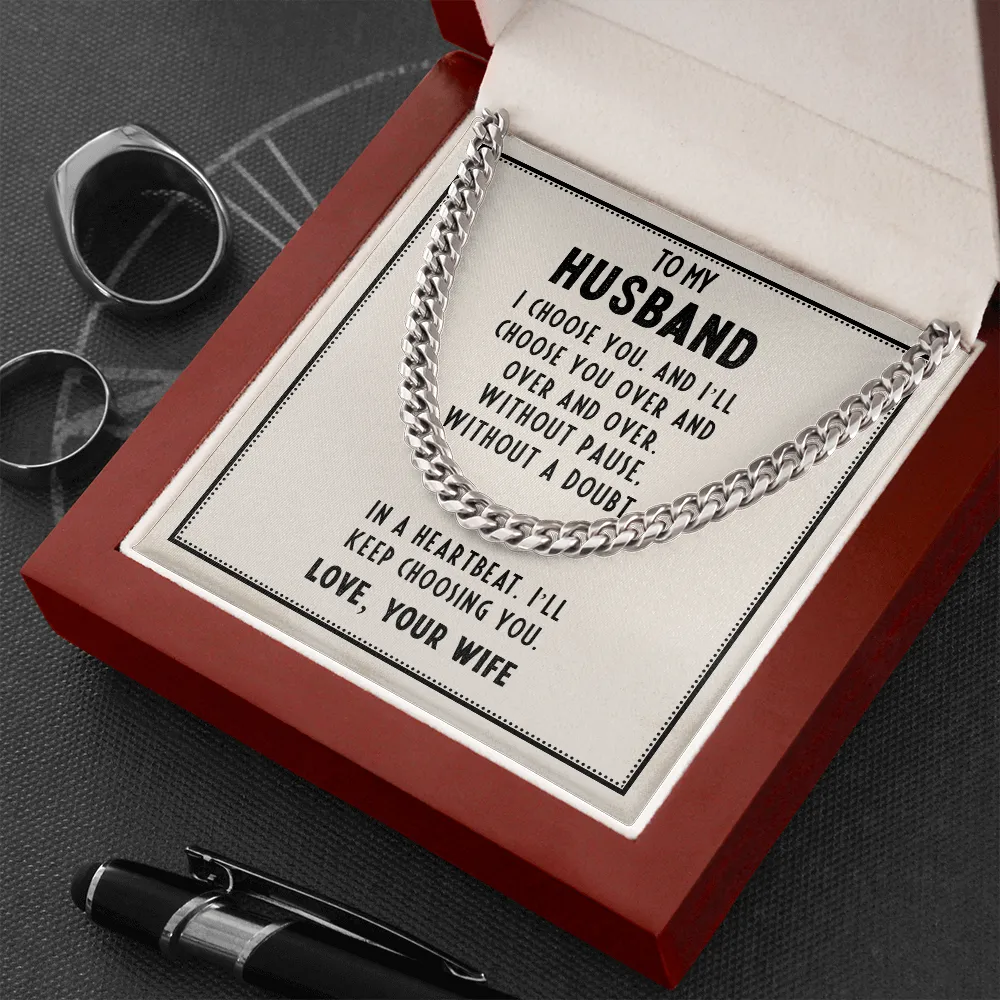 I'll Still Choose You - Cubanlink Message card From Wife