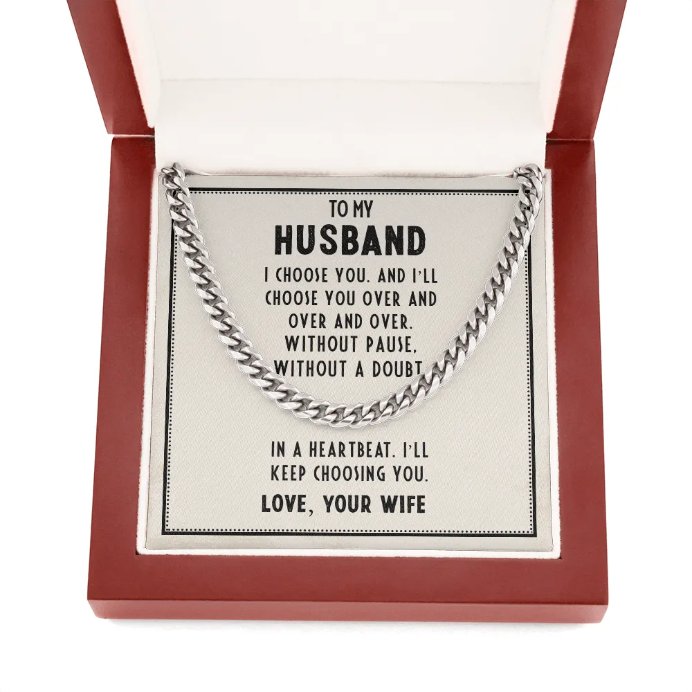 I'll Still Choose You - Cubanlink Message card From Wife