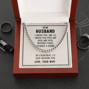 I'll Still Choose You - Cubanlink Message card From Wife