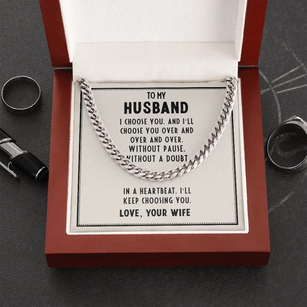 I'll Still Choose You - Cubanlink Message card From Wife