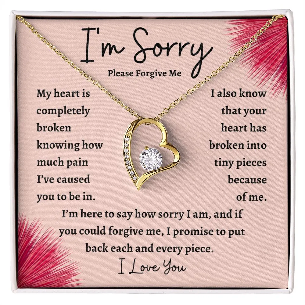 I'm Sorry Please Forgive Me