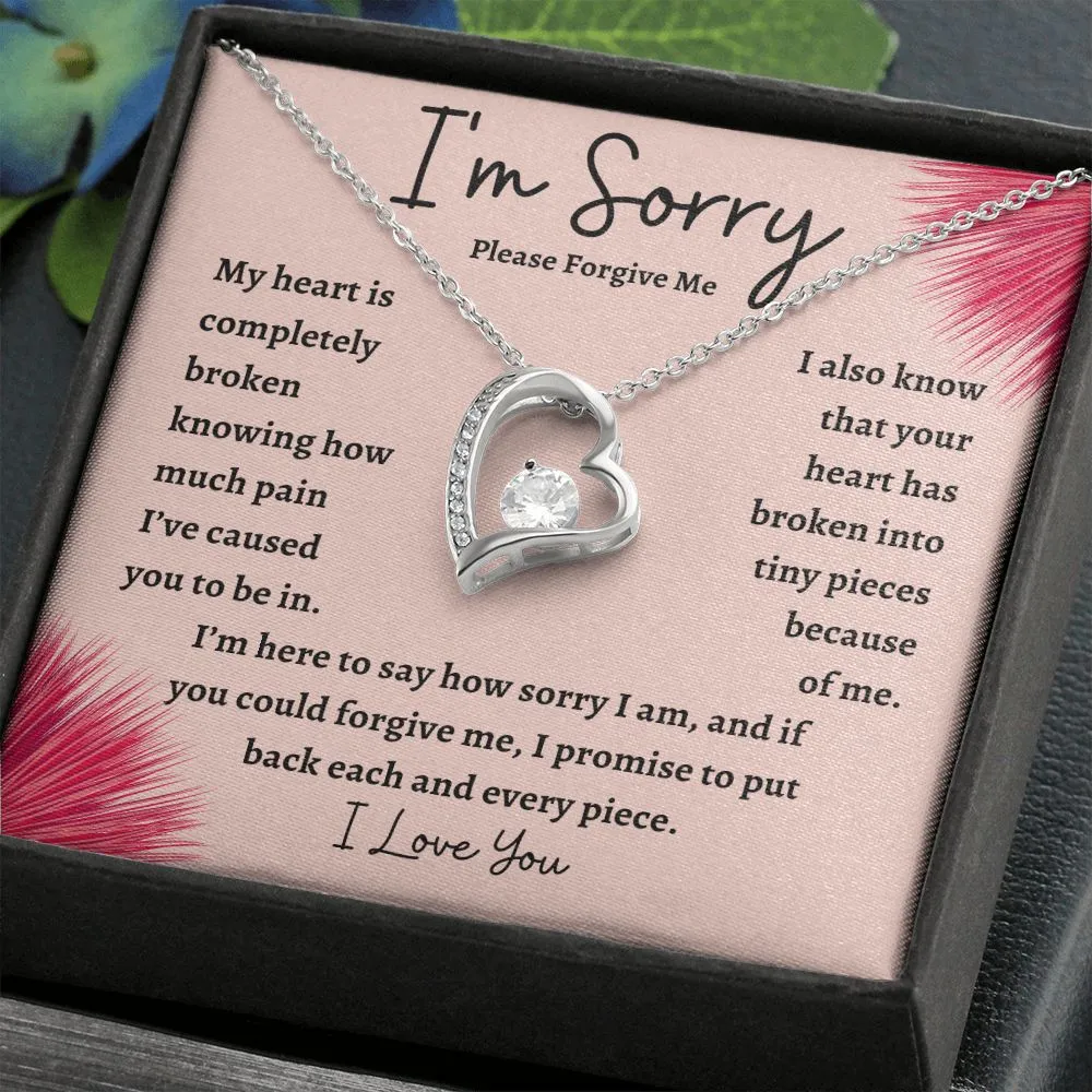 I'm Sorry Please Forgive Me