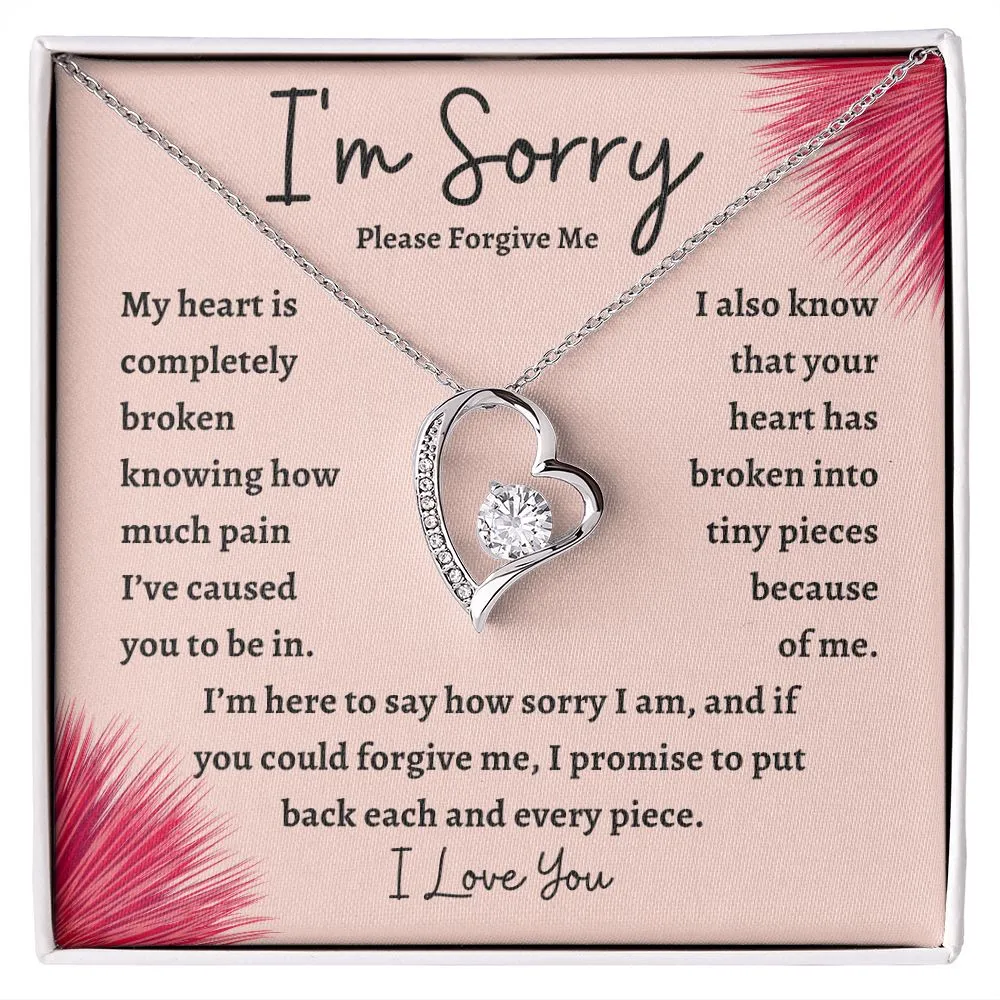 I'm Sorry Please Forgive Me