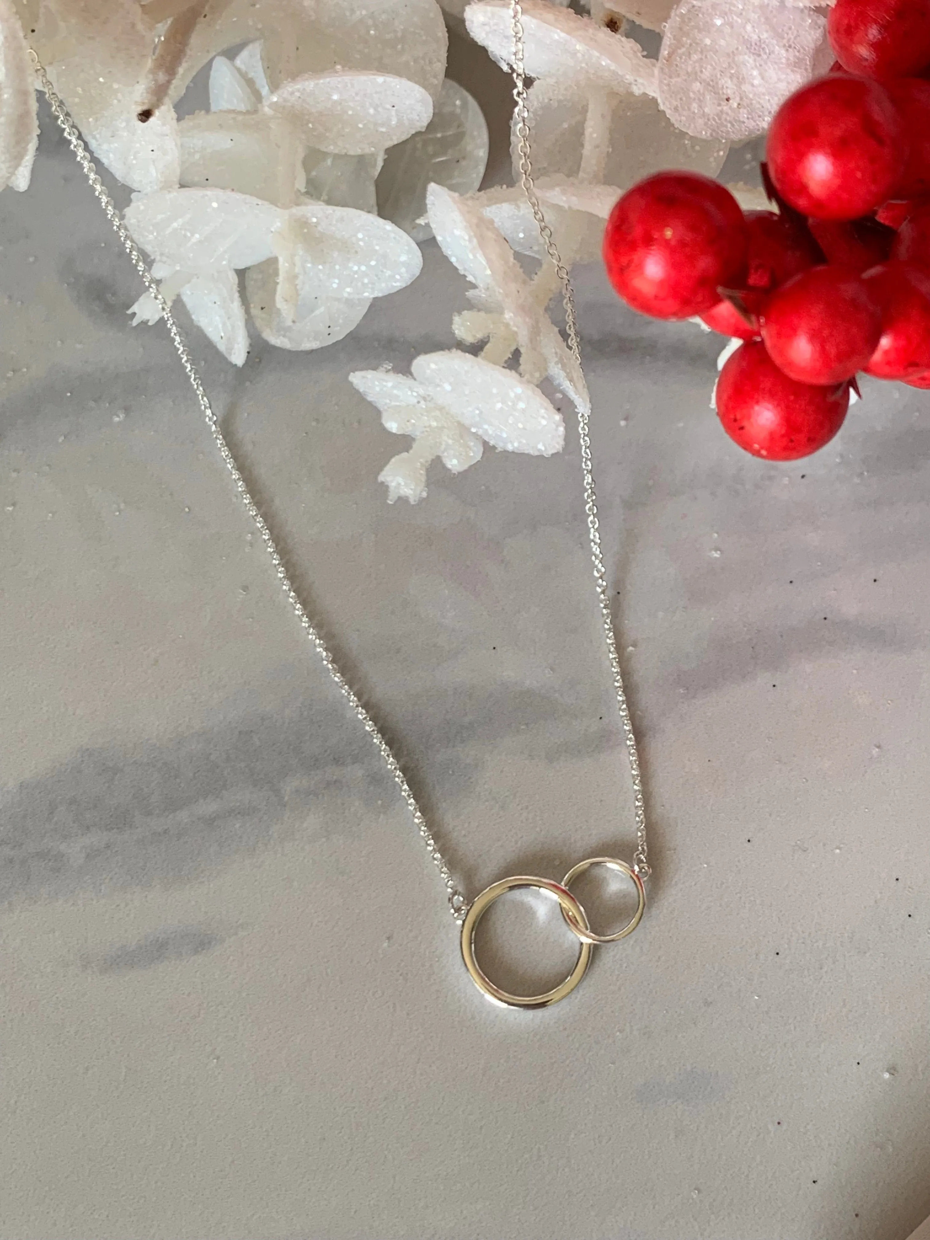 Interlocking Circle Necklace - Special Order