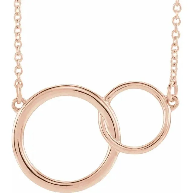 Interlocking Circle Necklace - Special Order