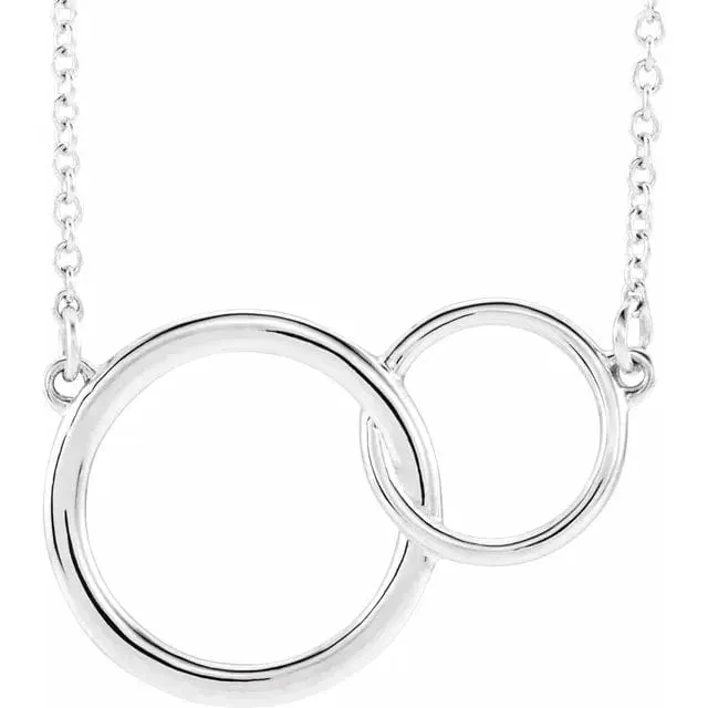 Interlocking Circle Necklace - Special Order