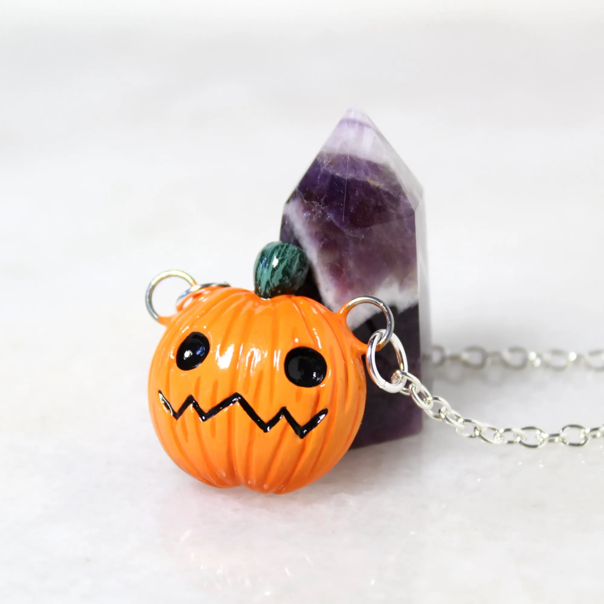 Jack o' Lantern Necklace