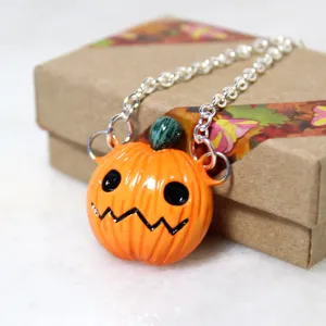 Jack o' Lantern Necklace