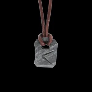 Kenaz Rune Forged Pendant