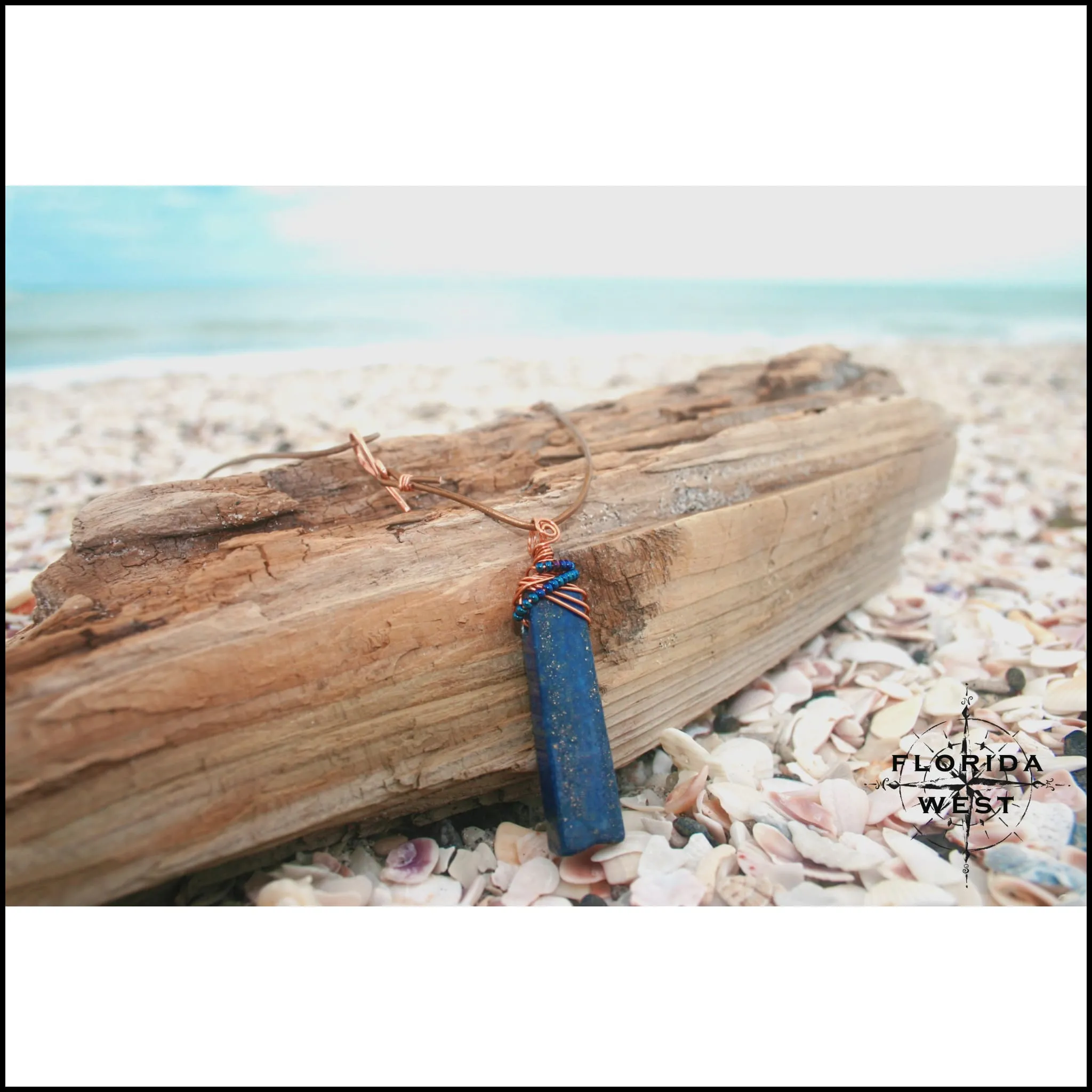 Lapis & Copper Necklace