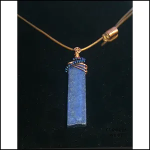 Lapis & Copper Necklace