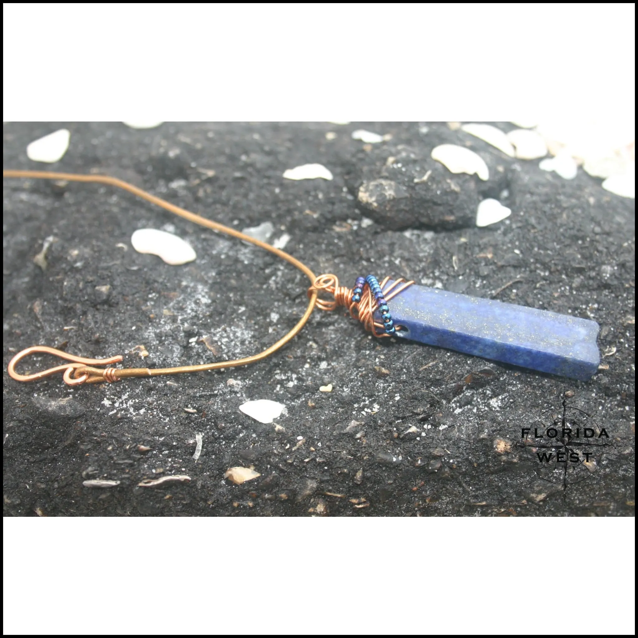 Lapis & Copper Necklace