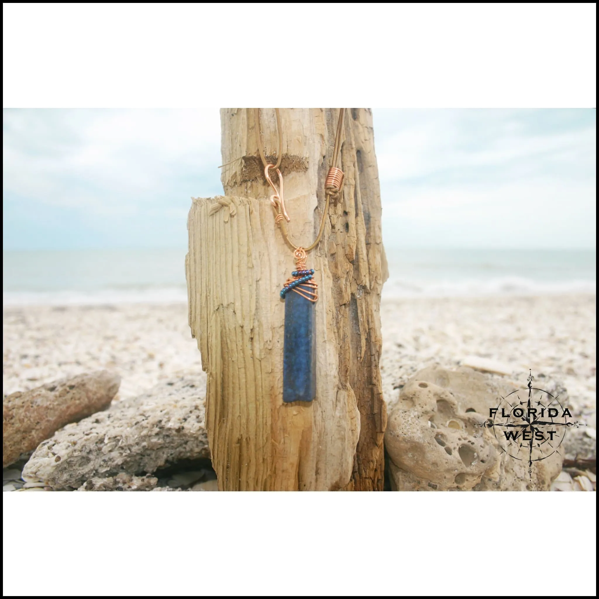Lapis & Copper Necklace