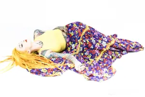 Lena Scissorhands - Laying Flowers - 8x12 Signed Pearl Print