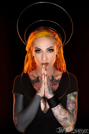 Lena Scissorhands - Prayer Hands - 8x12 Signed Pearl Print