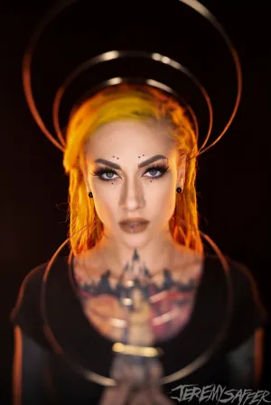 Lena Scissorhands - Rings and Blur - 8x12 Signed Pearl Print