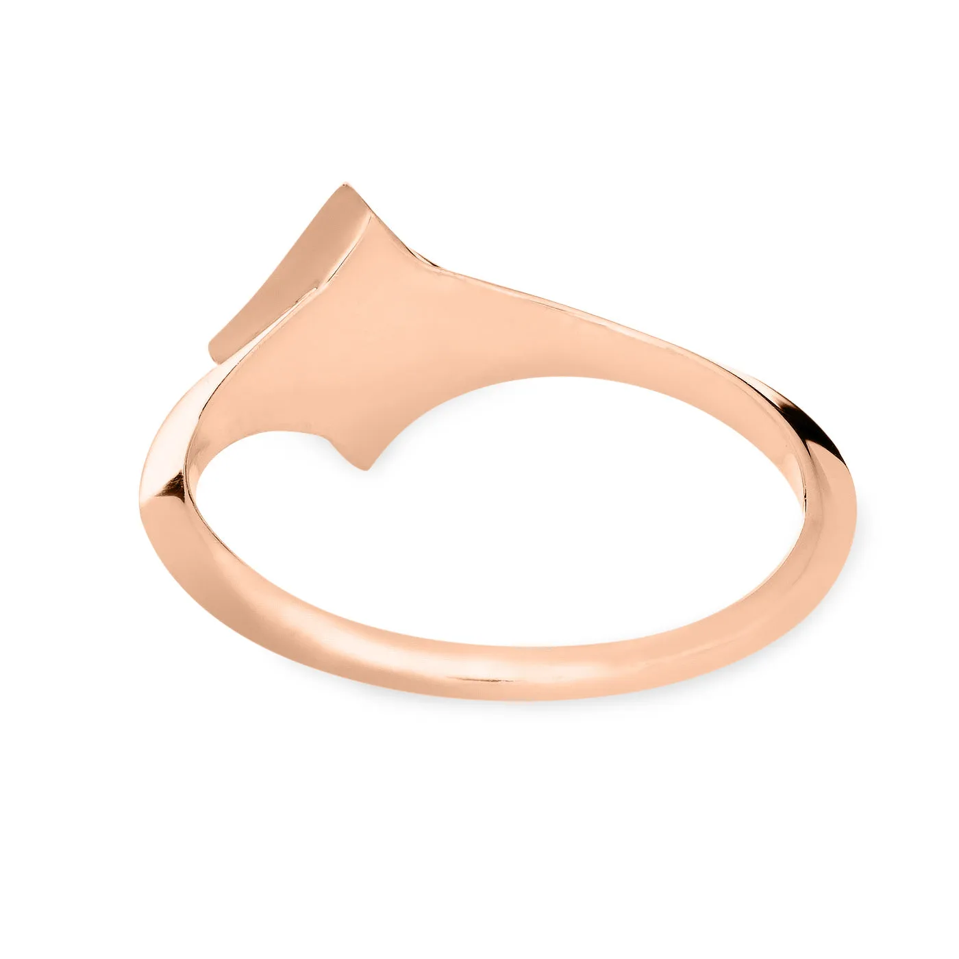 Luminary Cremation Ring in 14K Rose Gold