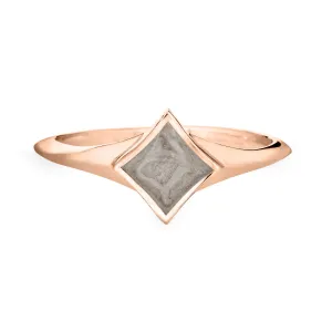 Luminary Cremation Ring in 14K Rose Gold