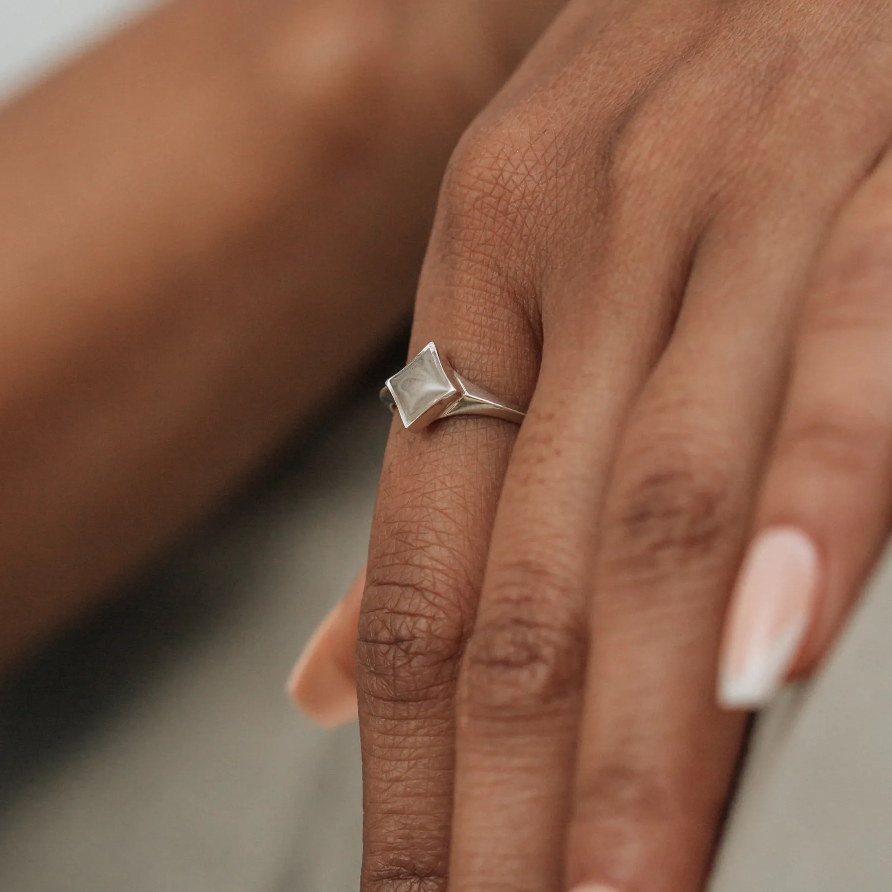 Luminary Cremation Ring in 14K Rose Gold