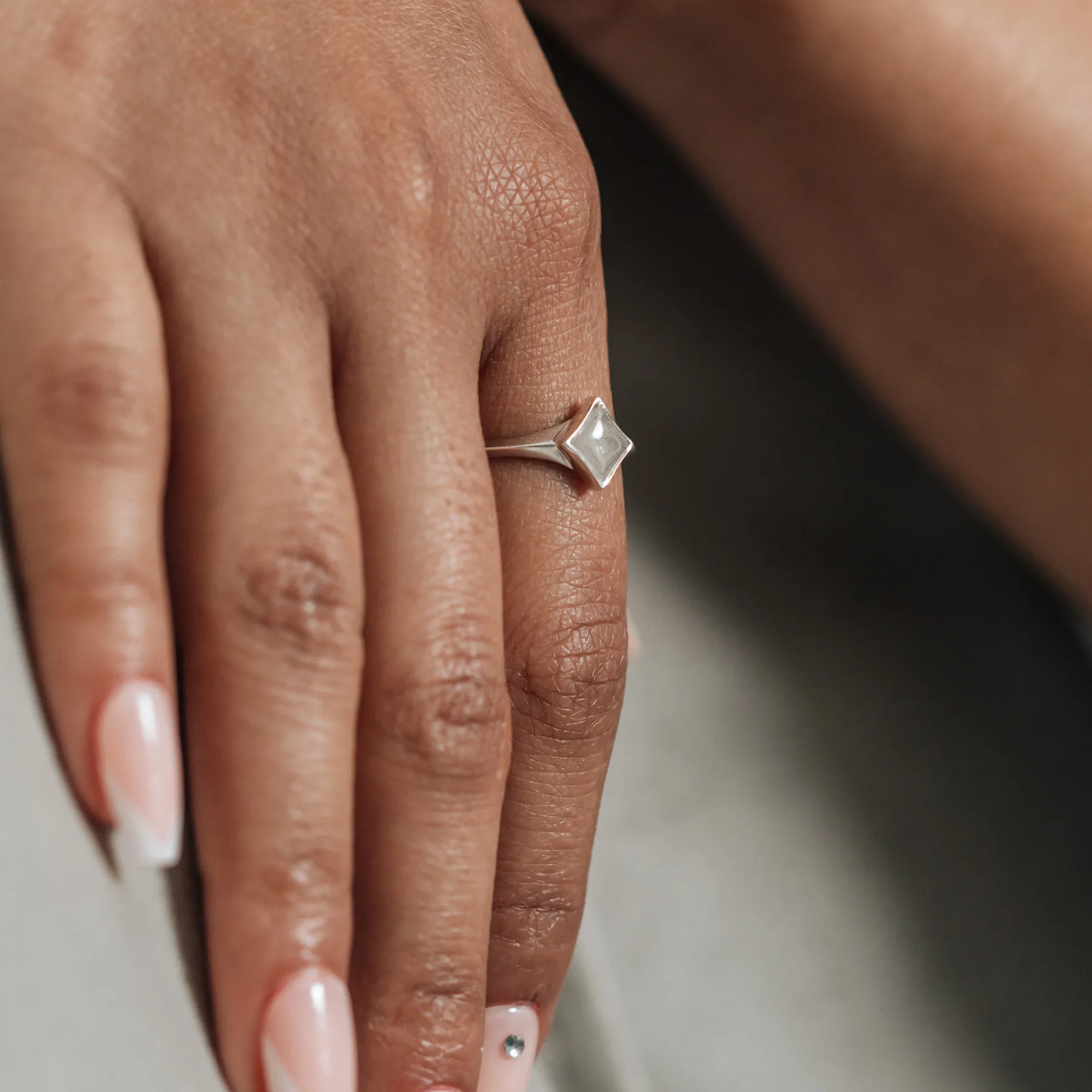 Luminary Cremation Ring in 14K Rose Gold