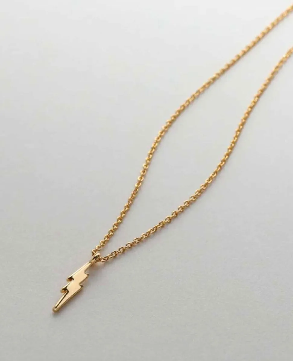 Made of Lightning Necklace 14k Gold