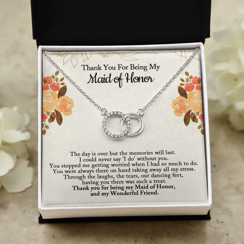 Maid of Honor Gift, Maid of Honor Necklace, Matron of Honor, Maid of Honor Thank You Gift