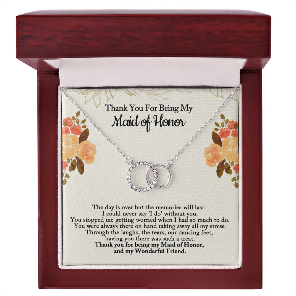 Maid of Honor Gift, Maid of Honor Necklace, Matron of Honor, Maid of Honor Thank You Gift