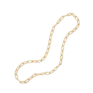 Marco Bicego Jaipur Gold Convertible Oval Link Necklace