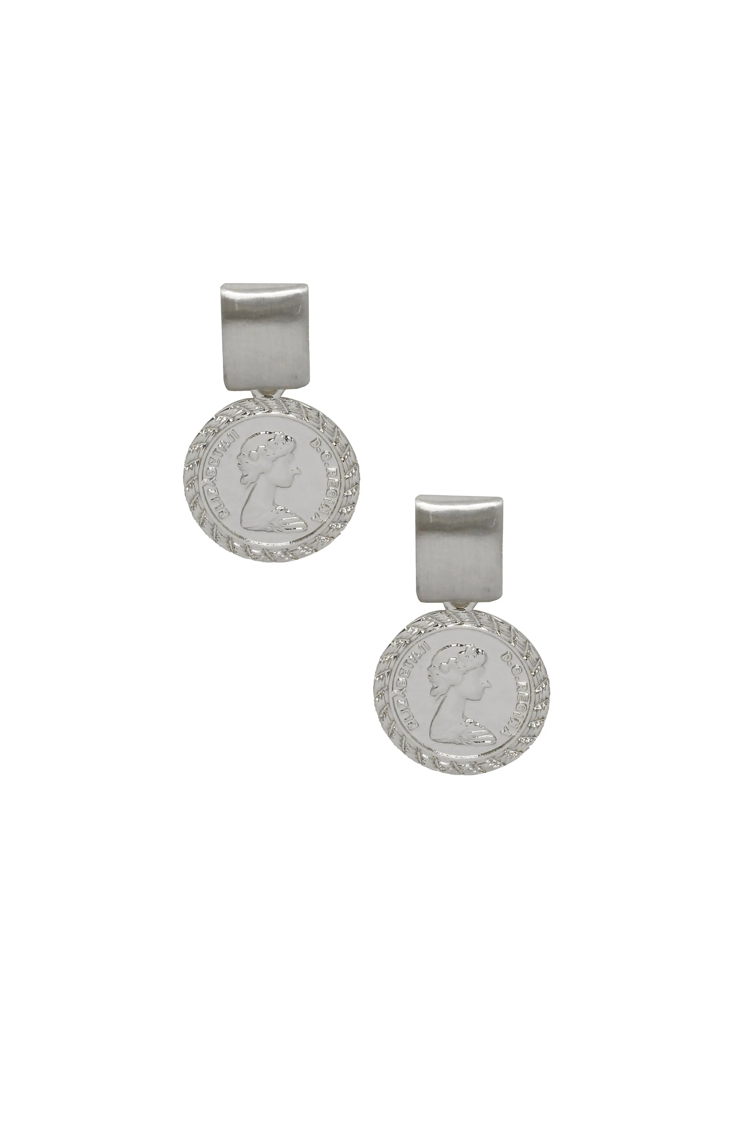 Mini Ancient Coin Earrings