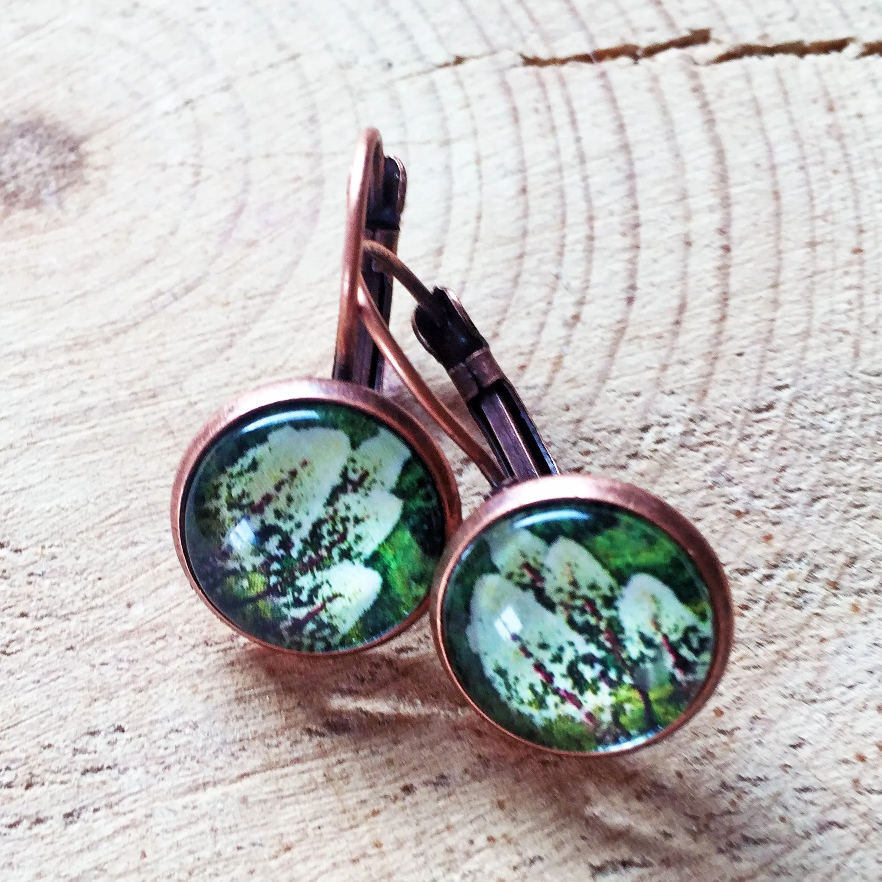 Montana Wildflower Photo Jewelry - Beargrass
