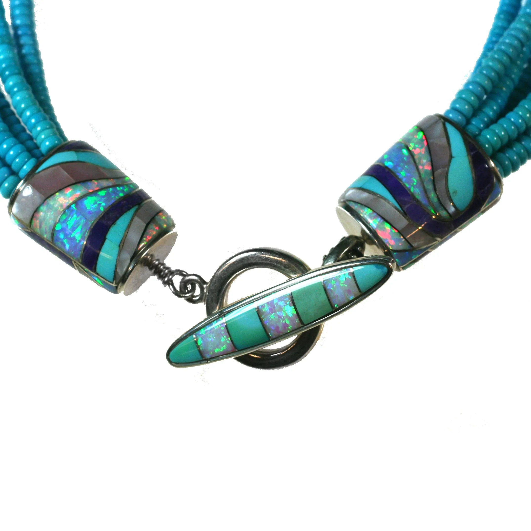 Multi Strand Turquoise Necklace