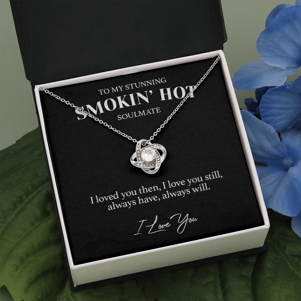 My Stunning Soulmate - Love You Still Luxury Love Knot Necklace