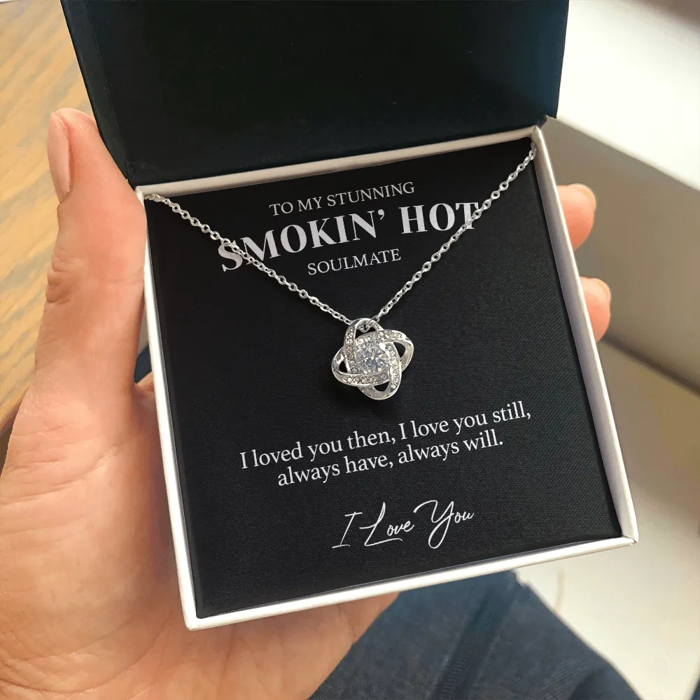 My Stunning Soulmate - Love You Still Luxury Love Knot Necklace