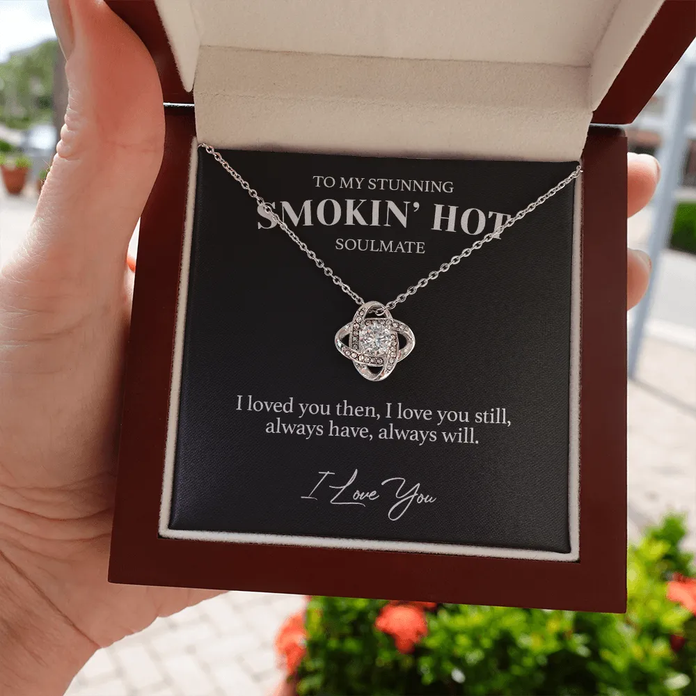 My Stunning Soulmate - Love You Still Luxury Love Knot Necklace