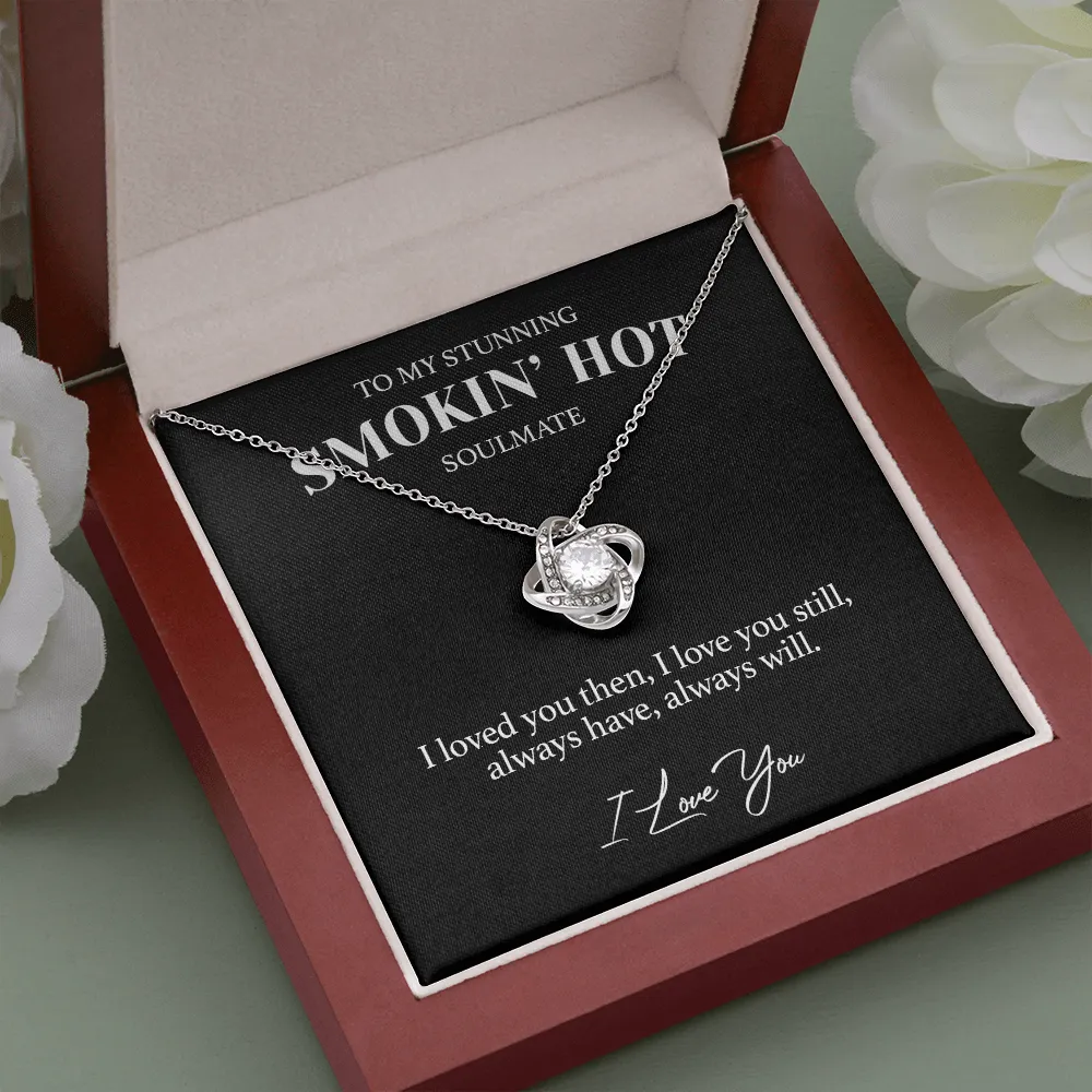 My Stunning Soulmate - Love You Still Luxury Love Knot Necklace