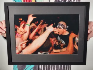 NEMHF Gallery: Jamey Jasta - framed crystal pearl print (1 of 1)