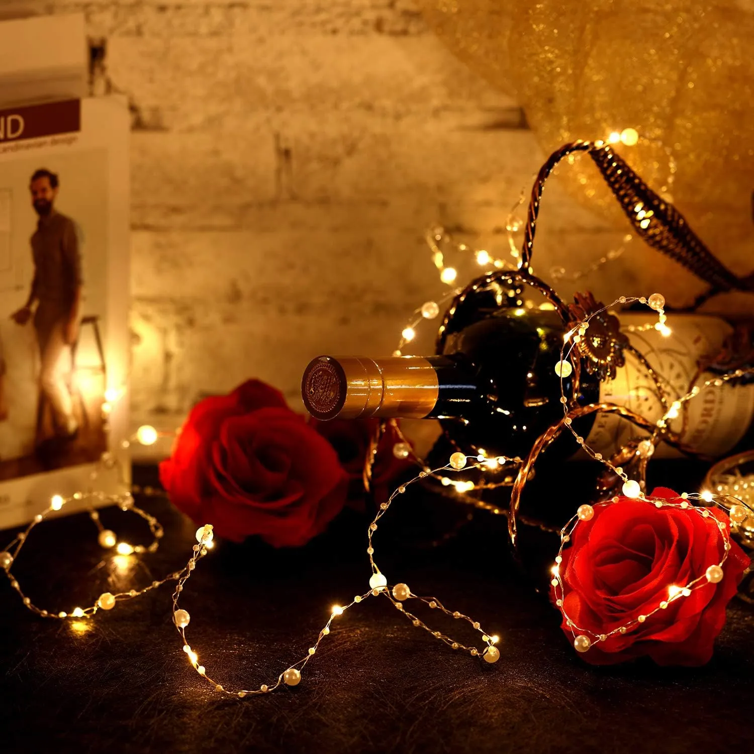 New in package! trueliving Pearl LED String Lights, 5.5 ft.