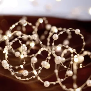 New in package! trueliving Pearl LED String Lights, 5.5 ft.