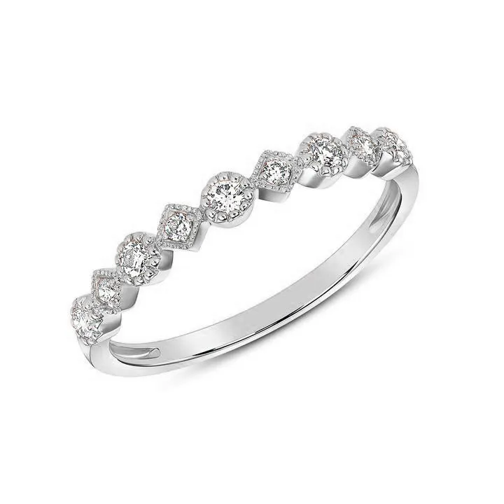 Nine Diamond Ring