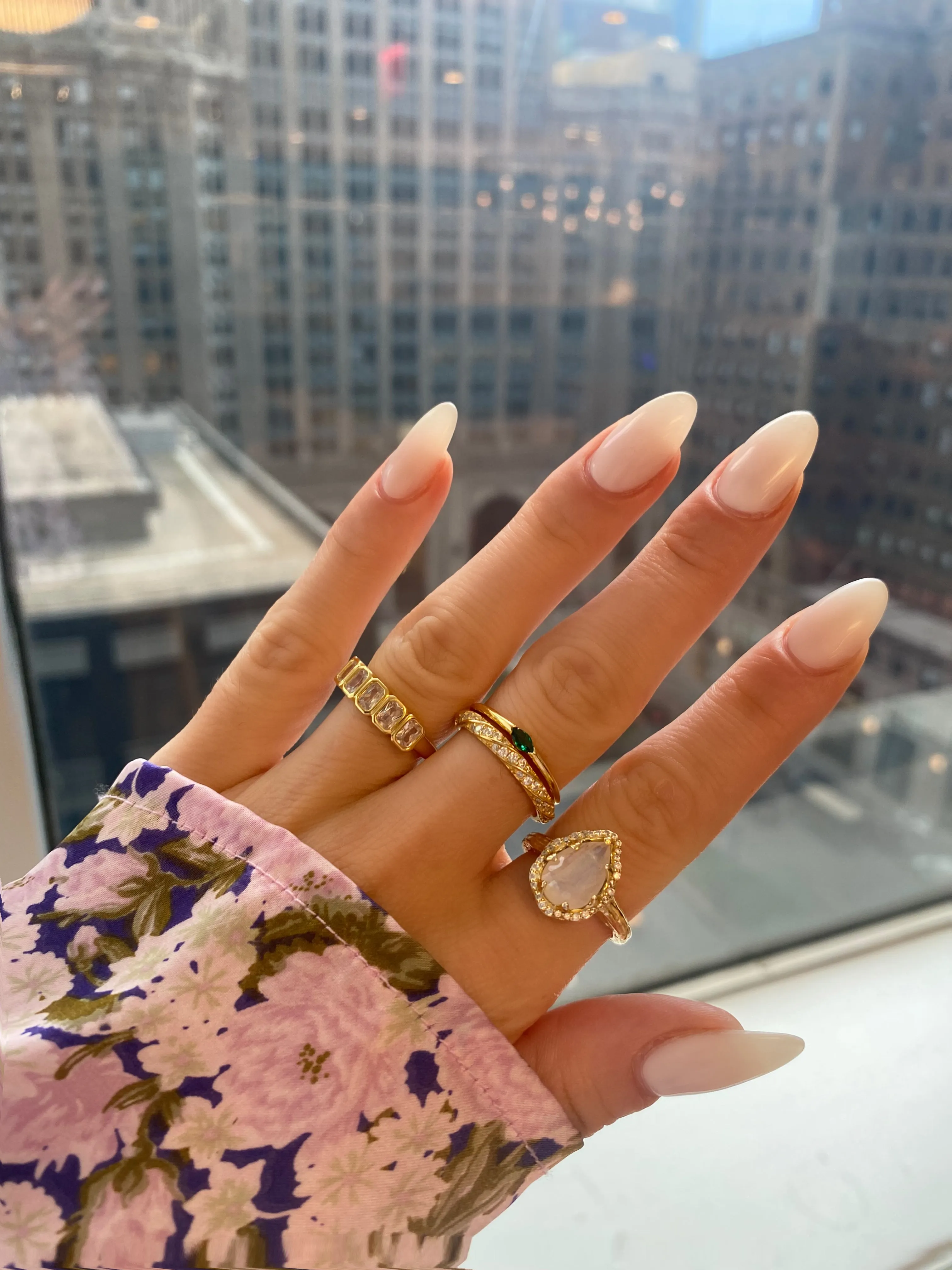 Noa Emerald Ring