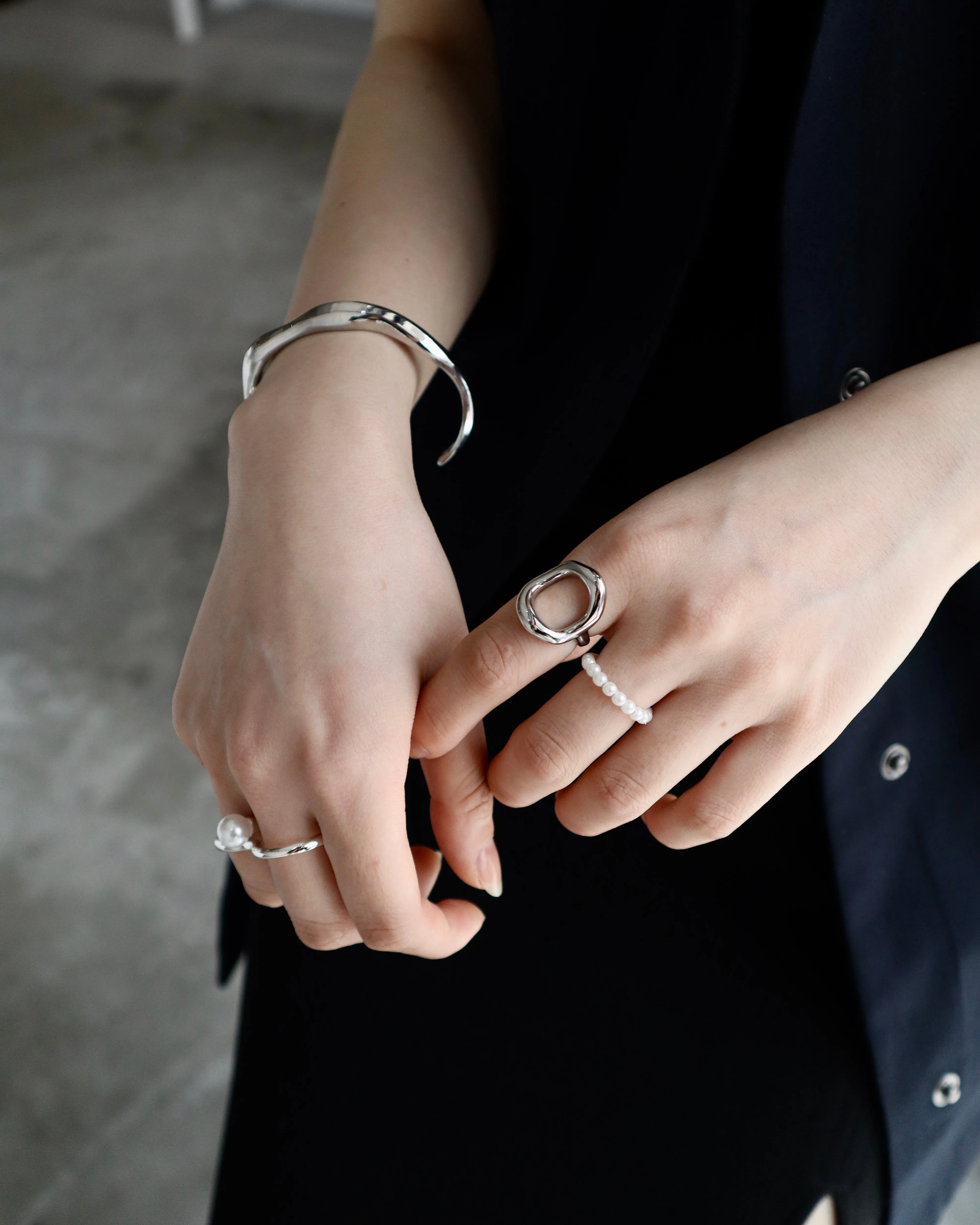 noble pearl ring