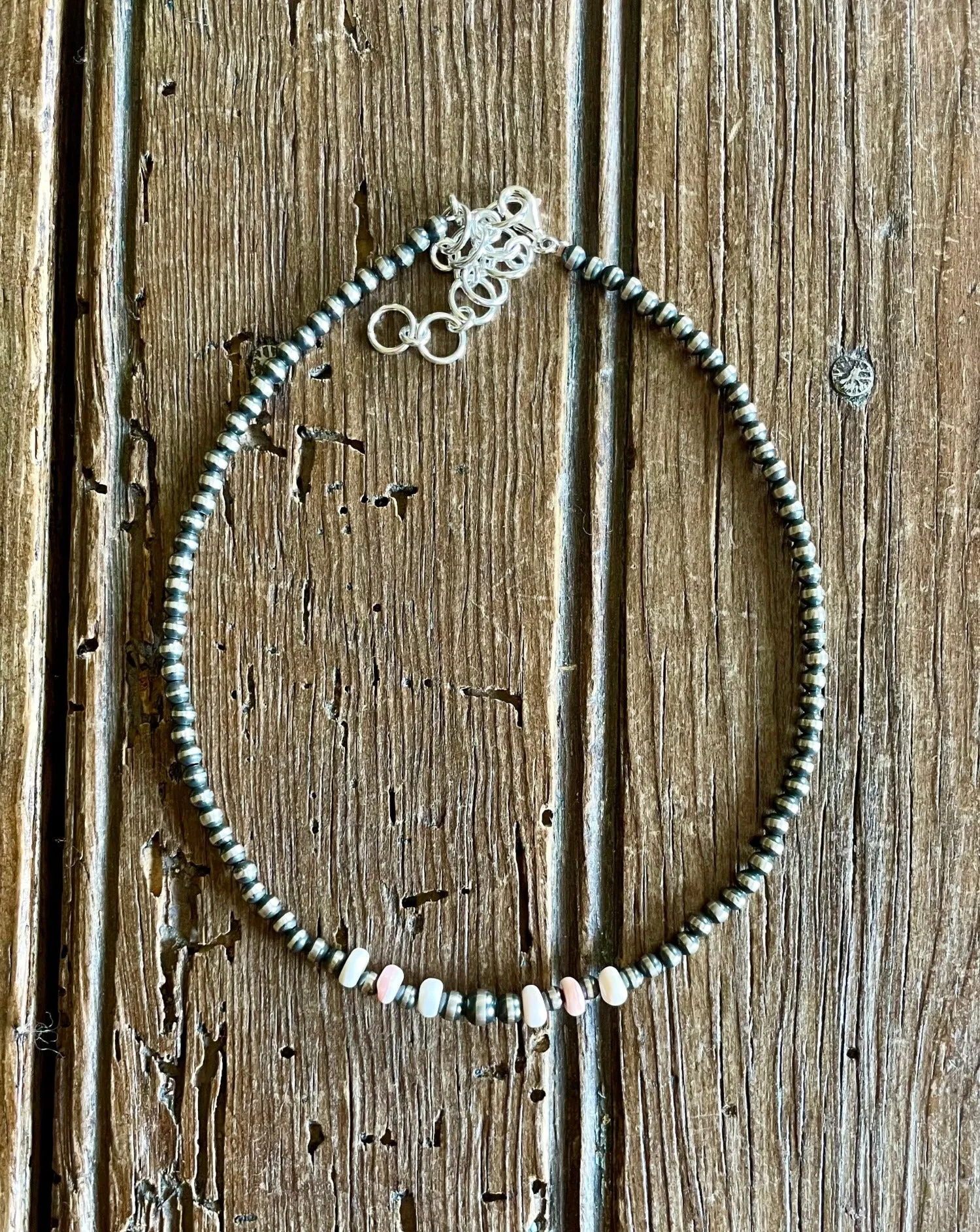 Northlake Pink Conch Sterling Silver Pearl Necklace