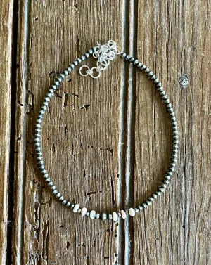 Northlake Pink Conch Sterling Silver Pearl Necklace