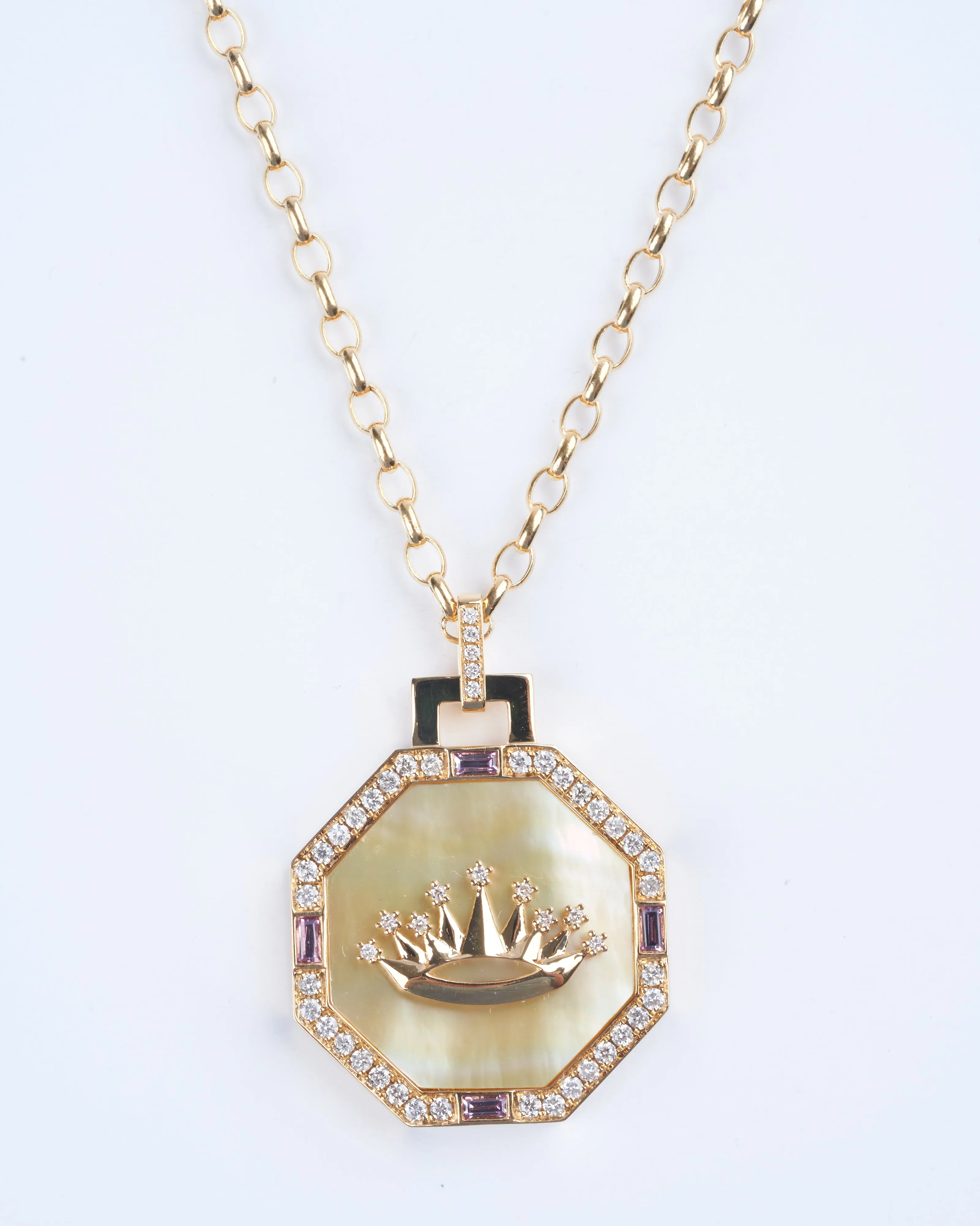 octagonal empress necklace