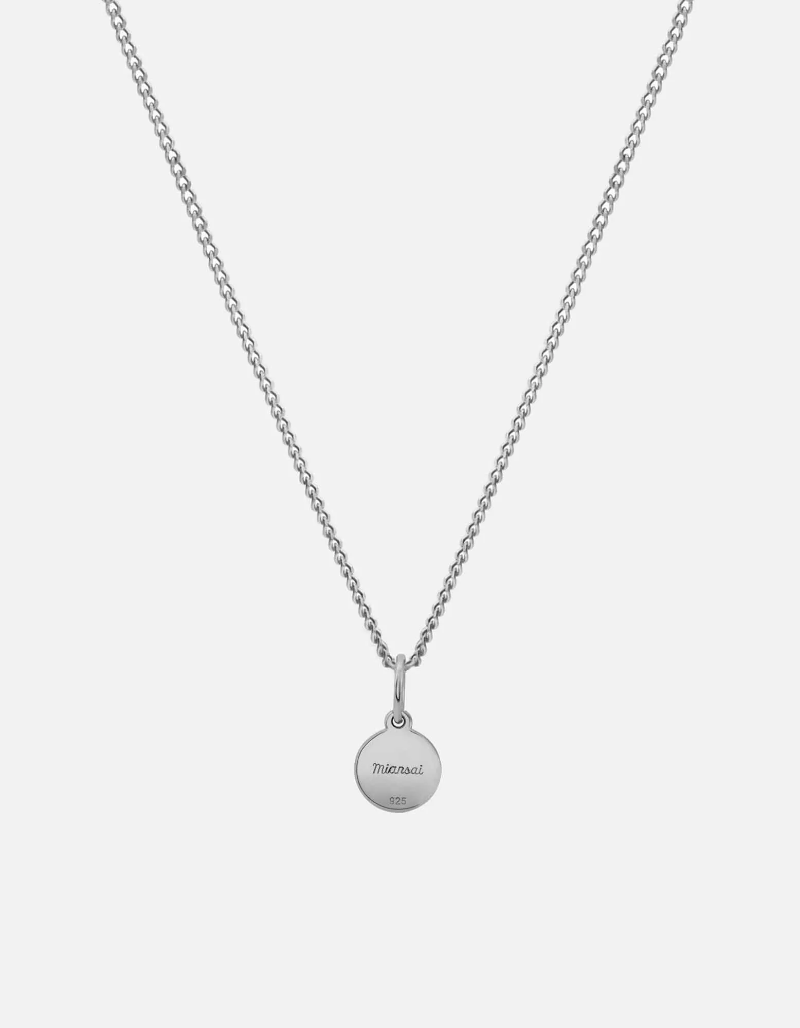 Ojos Necklace, Sterling Silver/Sky Blue