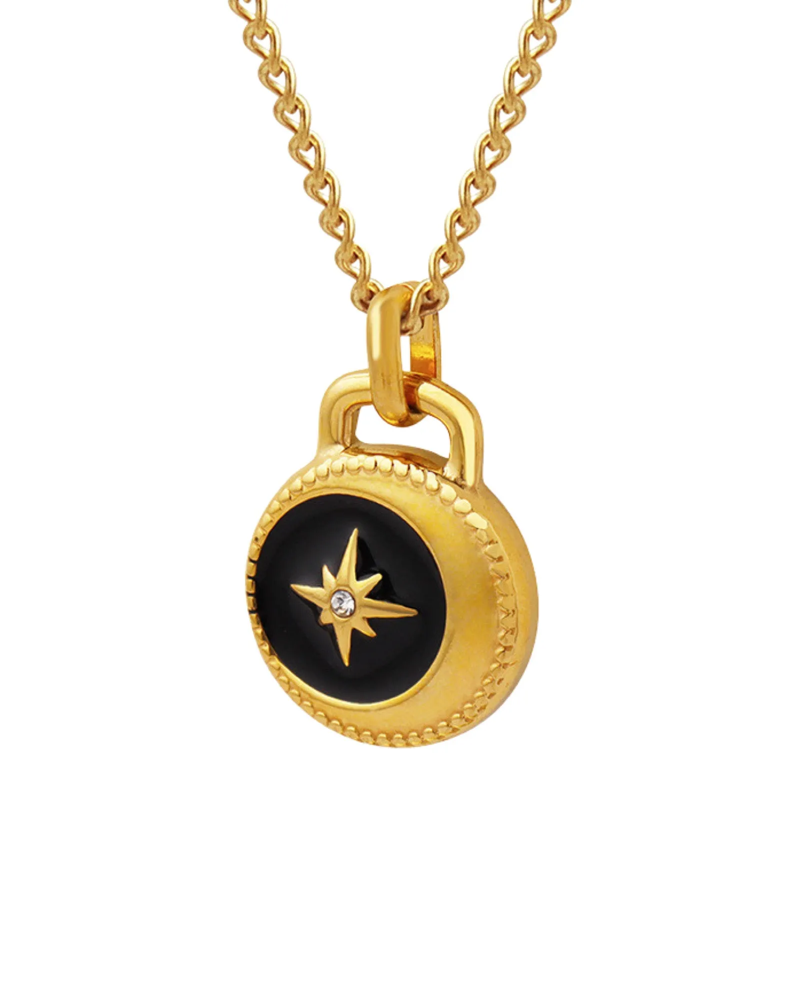 Onyx Celestial Necklace