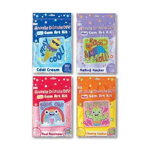 Ooly Mini Razzle Dazzle DIY Arts & Craft Kit
