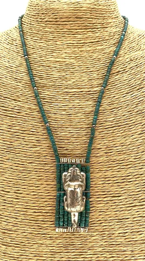 Ornament with Feline Divinity Necklace
